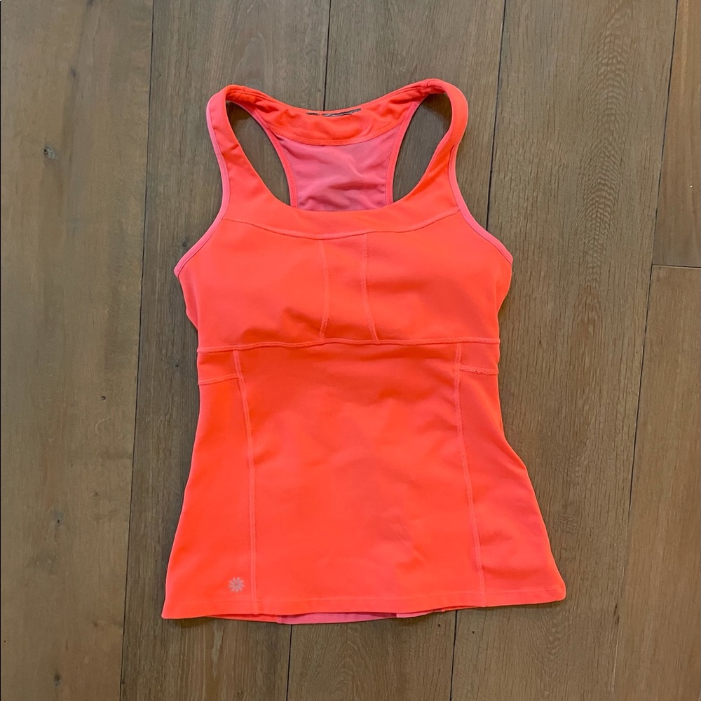 Athleta Coral Support Top- size Small